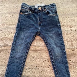 Blue Zara Jeans For Toddlers 18-24 months